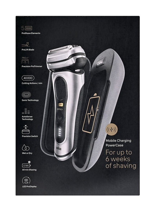 Braun Series 9 Pro 9577cc Foil shaver Silver