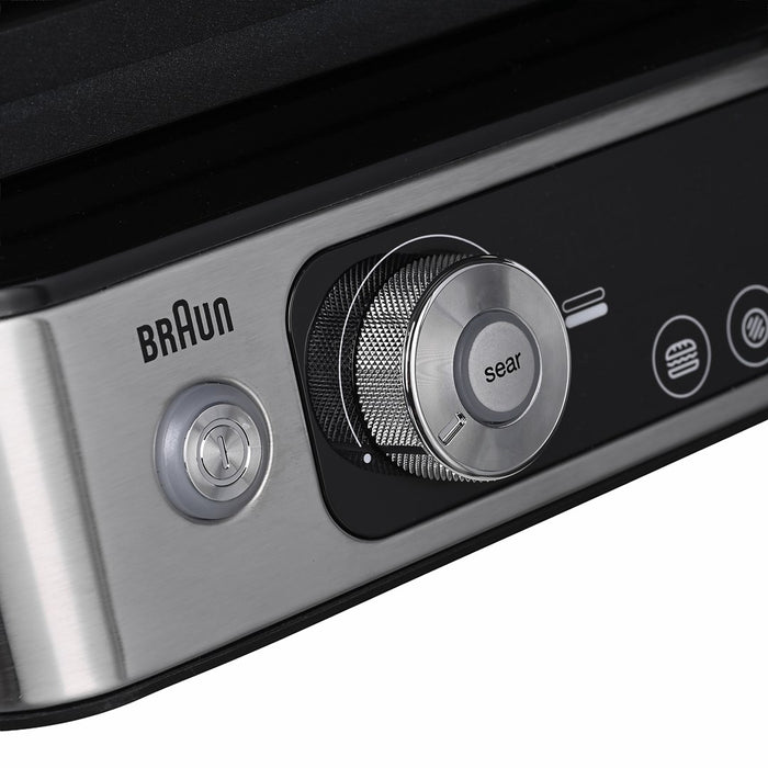 Grill BRAUN MultiGrill 9 Pro CG 9167, 2200 W, Black/Stainless steel