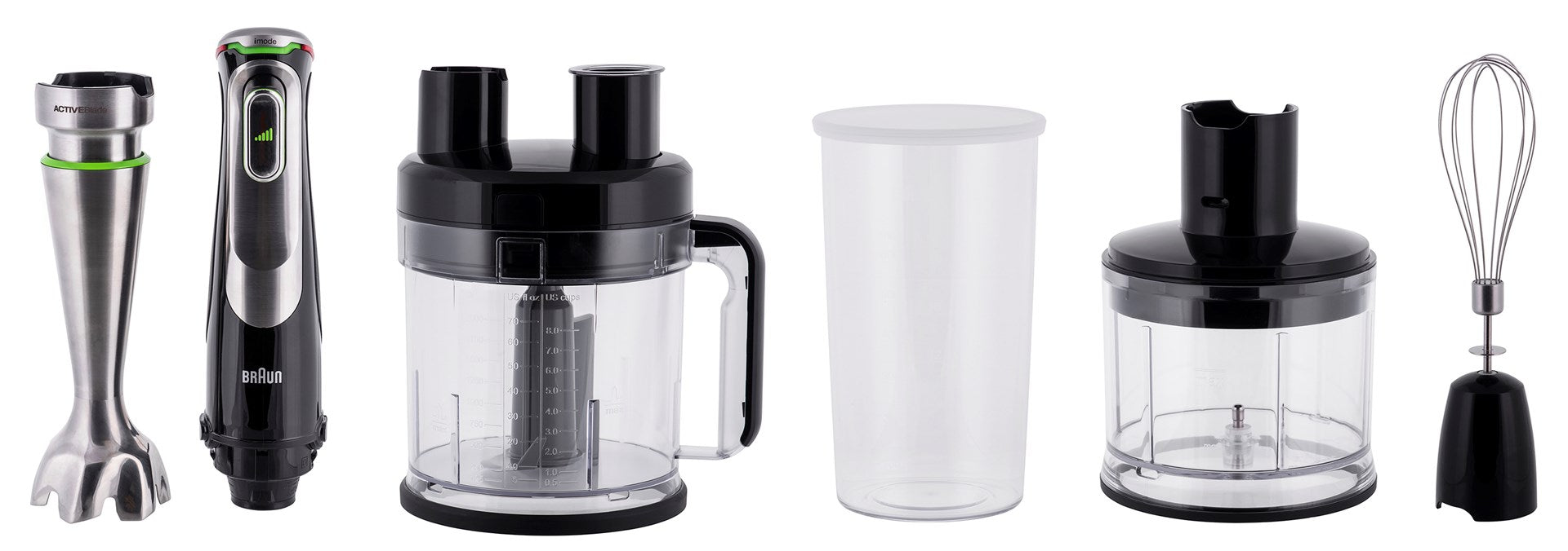 Blender with mini chopper BRAUN MultiQuick 9 MQ9195XLI
