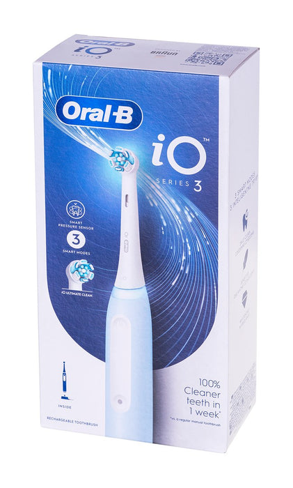 Oral-B IOSERIES3ICE electric toothbrush Adult Rotating-oscillating toothbrush Blue