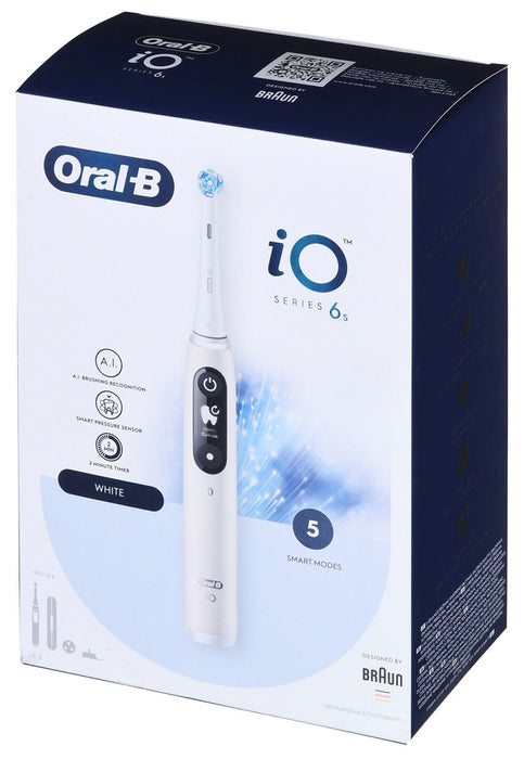 Braun Oral-B iO6 Series Electric Toothbrush White