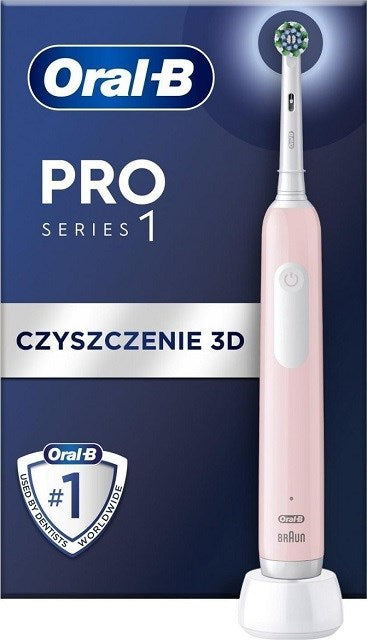 Oral-B PRO1 Pink electric toothbrush