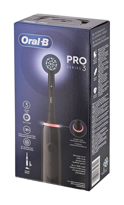 Oral-B Pro 3 Pro3 3000 Adult Rotating-oscillating toothbrush Black