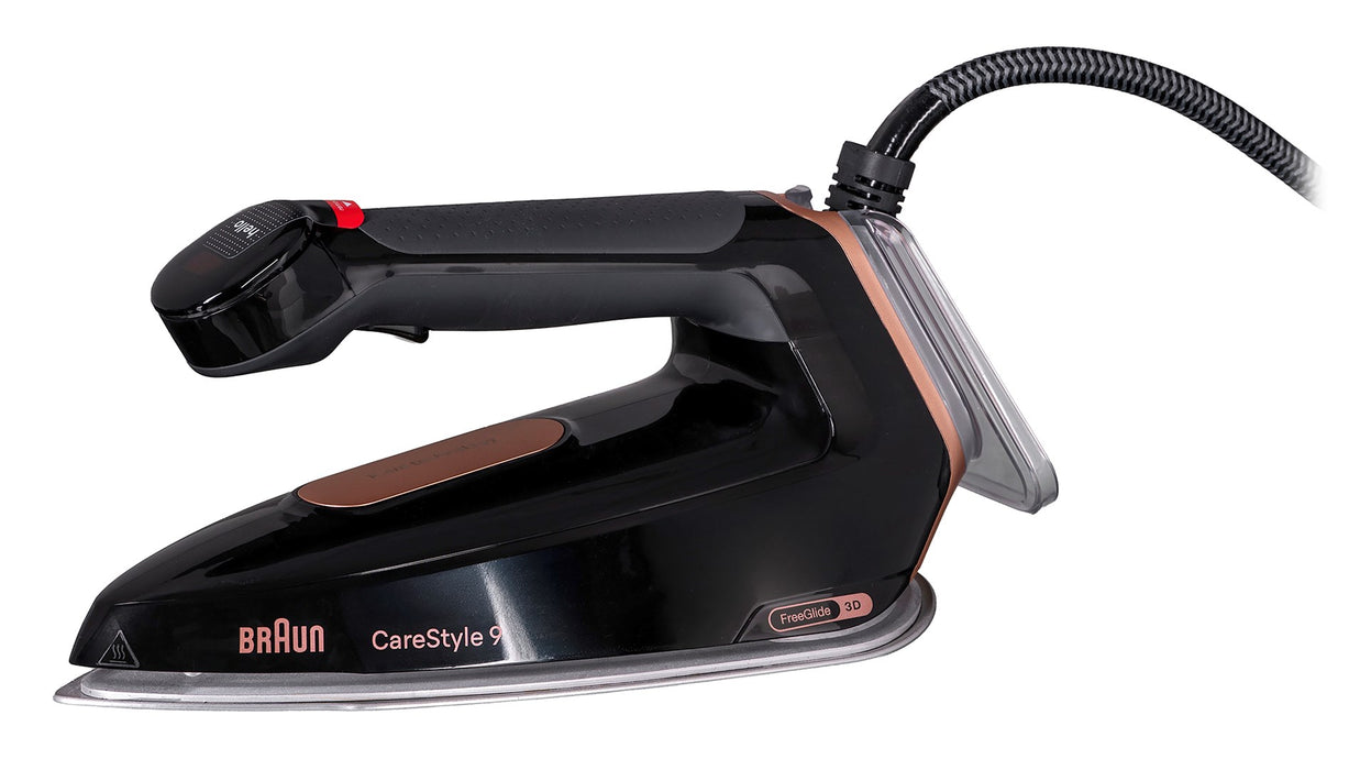Braun CareStyle 9 IS 9090 BK 2700 W 2 L EloxalPlus soleplate Black, Copper