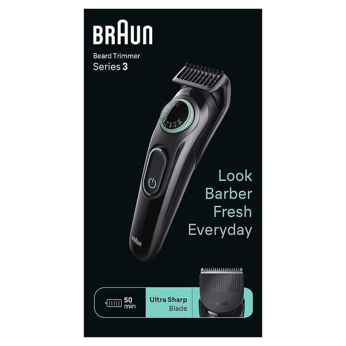 Braun BT3421 beard and face trimmer***