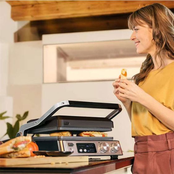 Grill BRAUN MultiGrill 7 CG 7040, 2000 W, Black/Stainless steel