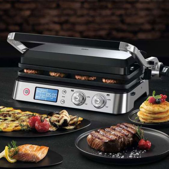 Grill BRAUN GC9040 MultiGrill 9 Contact grill 2000W Black/Stainless steel