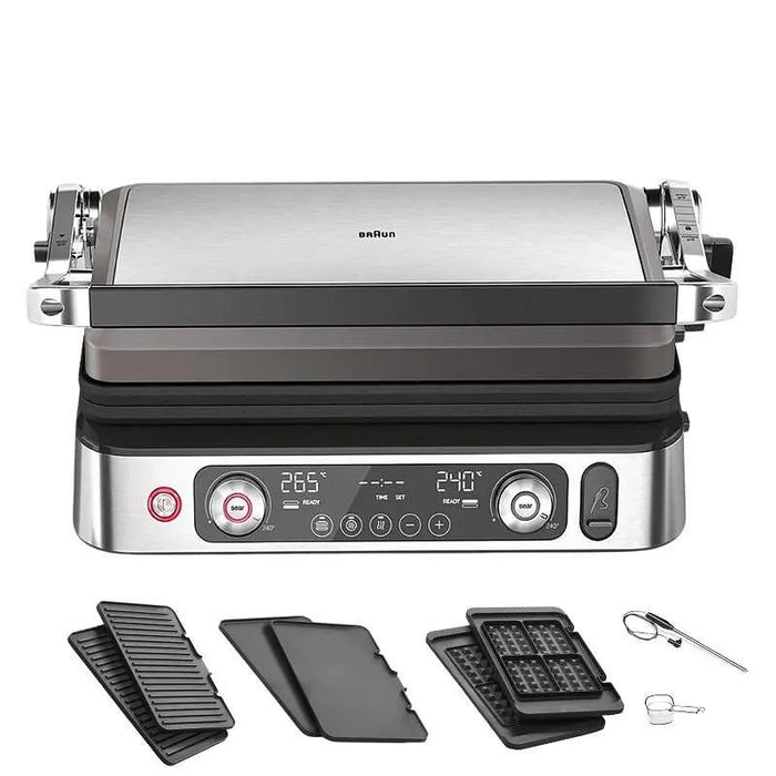 Grill BRAUN MultiGrill 9 Pro CG 9167, 2200 W, Black/Stainless steel