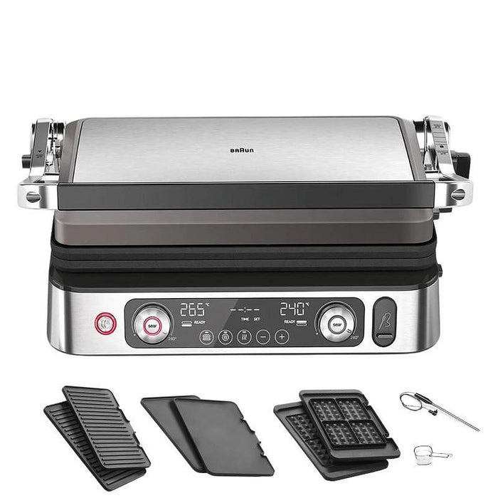Grill BRAUN MultiGrill 9 Pro CG 9167, 2200 W, Black/Stainless steel