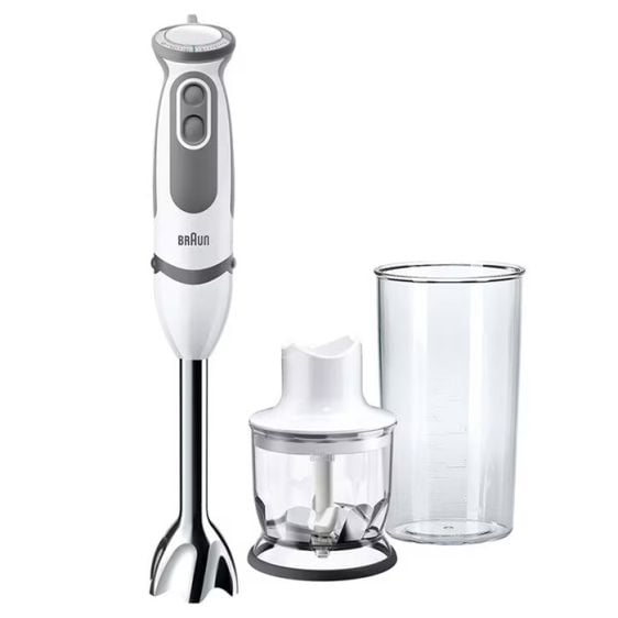 Blender with mini chopper BRAUN MultiQuick 5 Vario MQ 5020 Pasta White