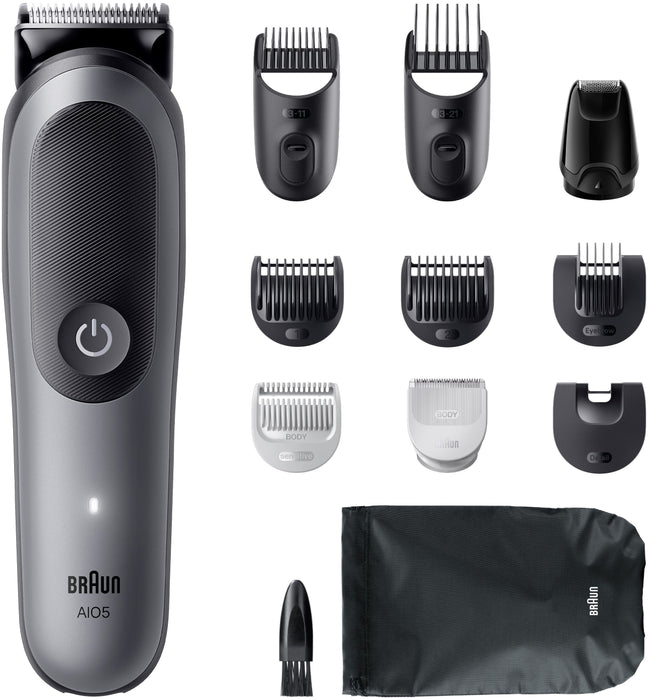 Trimmer Braun AIO5560 Grey face/hair/body