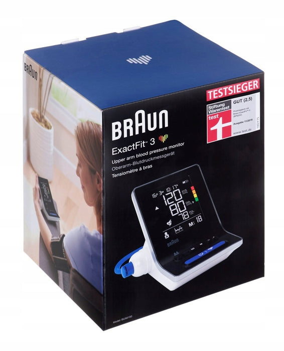 Braun ExactFit 3 Upper arm Automatic 2 user(s)