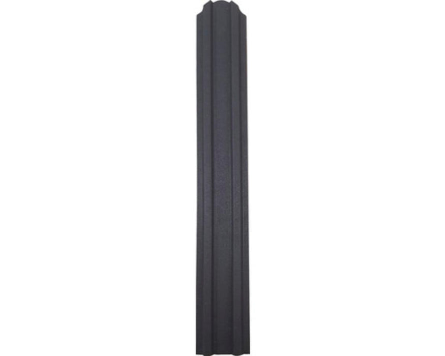 METAL FENCE LAMELL GRAY MAT 175X9CM