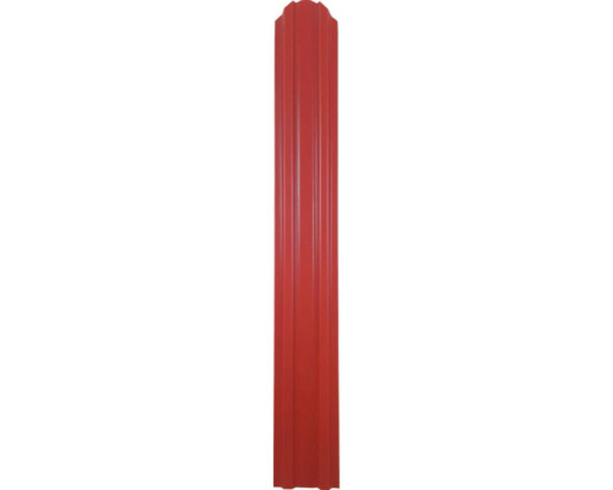 METAL FENCE LAMELL RED GLOSS 175X9