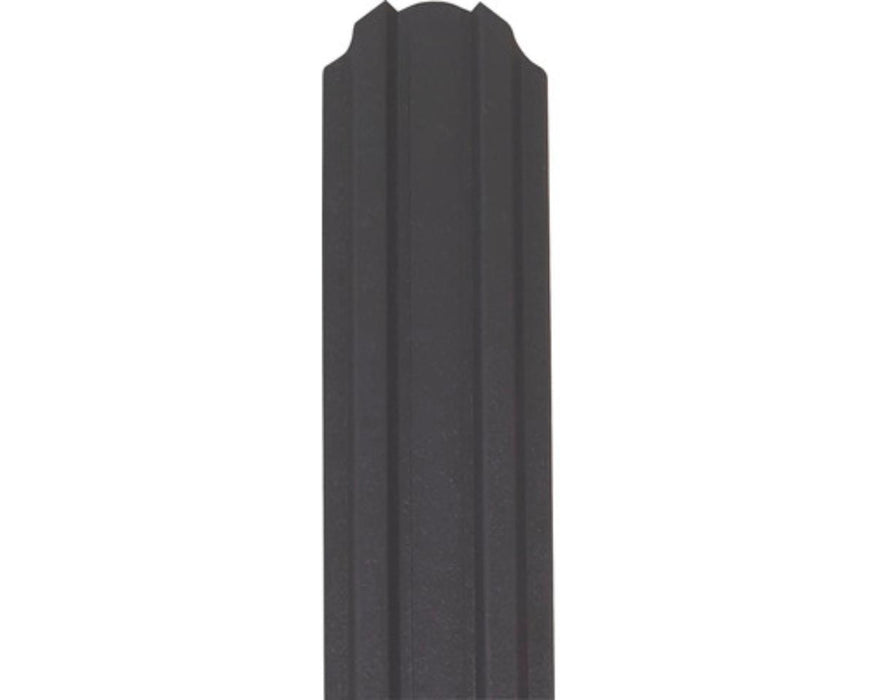 METAL FENCE LAMELL GRAY MAT 200X9CM