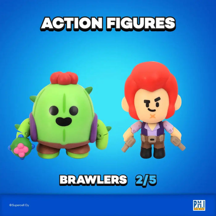 BRAWL STARS S1 ACTION FIGURES 11cm - 2 PACK VER.A - CollectablesFIG-KOL<<<(Games and toys) FiguresFIG<<<ActionPL