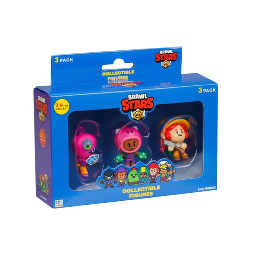 BRAWL STARS S1 FIGURES - 3 PACK VER.B - CollectablesFIG-KOL<<<(Games and toys) FiguresFIG<<<ActionPL