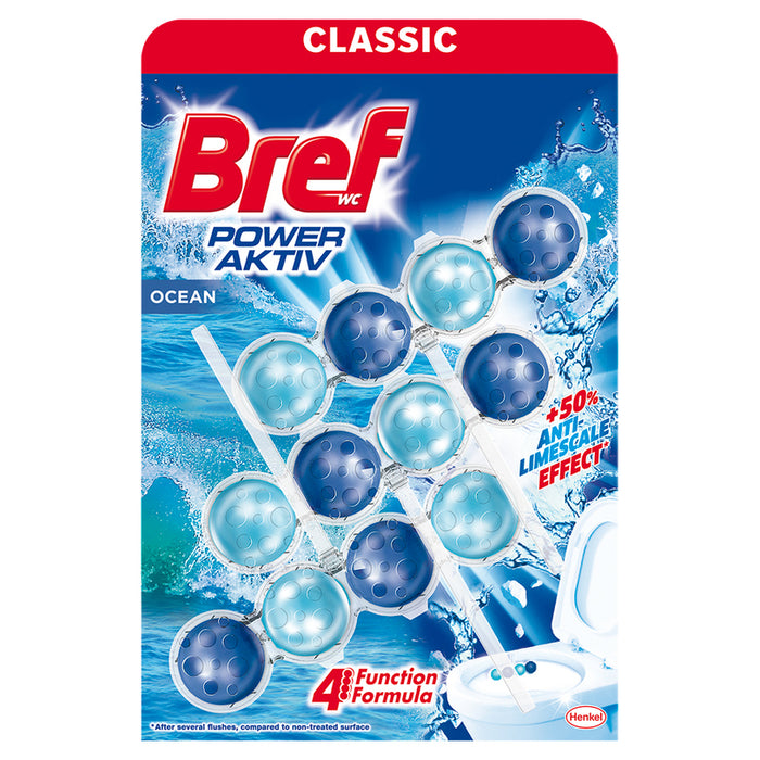 BLOCK FOR TOILET 3X50 G OCEAN POWER AKTIV BREF CLASSIC