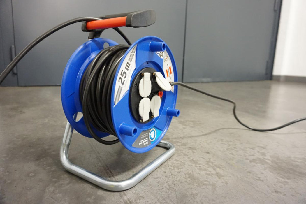 GARANT REEL 25M CABLE 4 SOCKETS