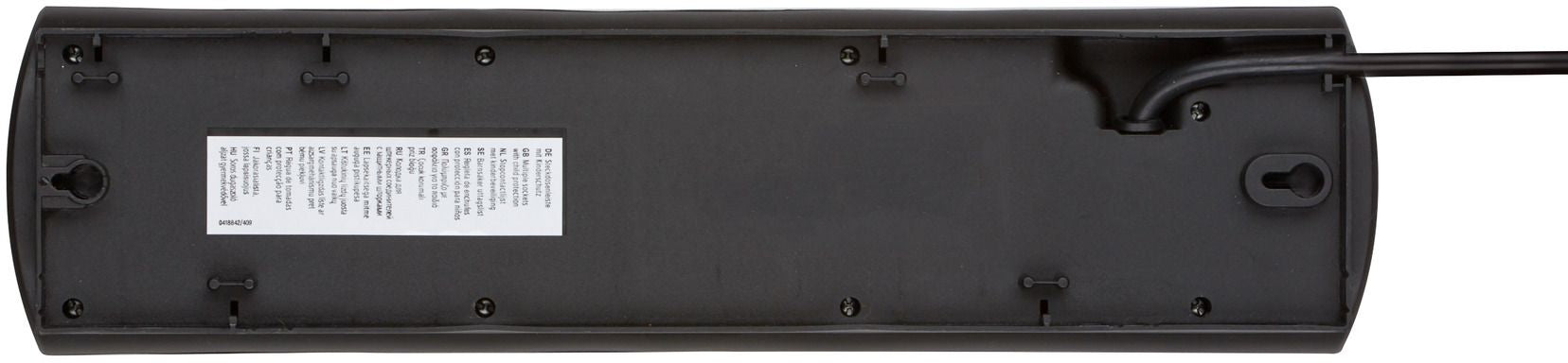 Schuko 10 Way Multi-socket Adapter Brennenstuhl Primera-Line 3600 W (2 m)