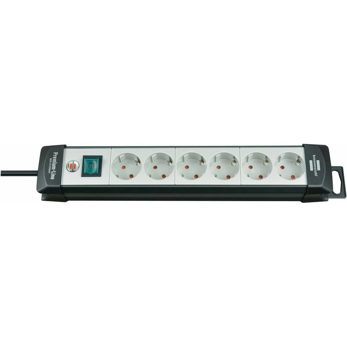 Power Socket - 6 Sockets with Switch Brennenstuhl Premium-Line 3600 W (3 m)