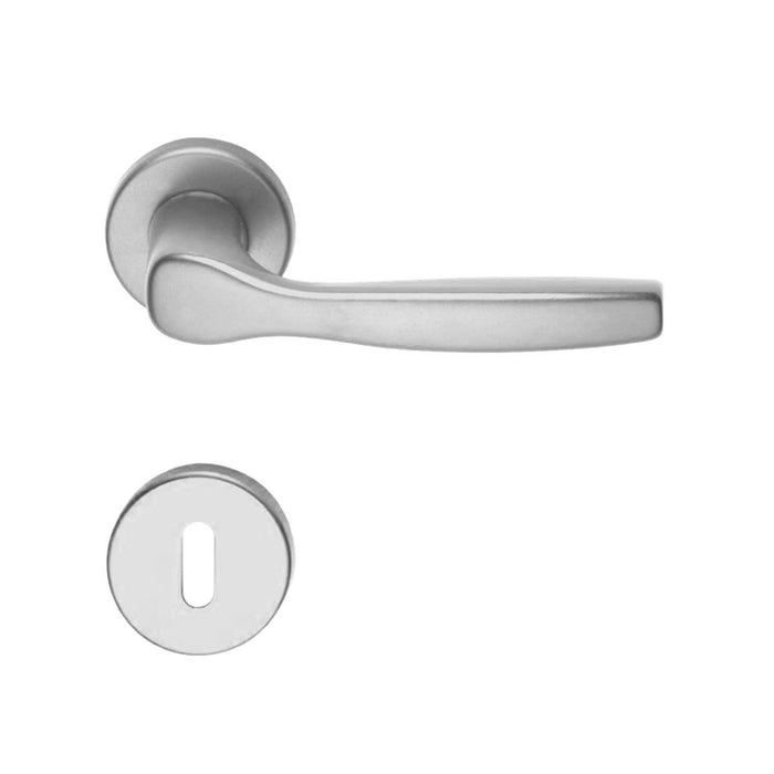 HANDLE INTERIOR GABRY 50MM SILVER