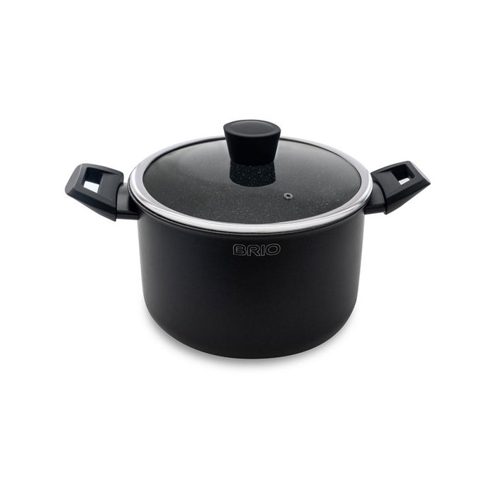 BRIO BLACK STONE DEEP CUTTER WITH LID
