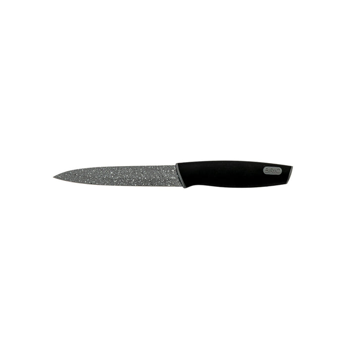 KNIFE UNIVERSAL 13 CM BLACK STONE BRIO