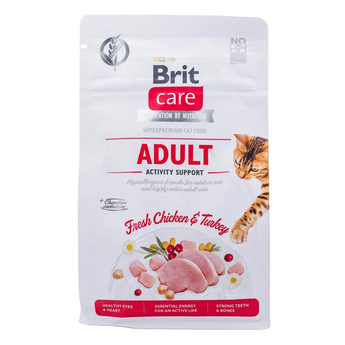 BRIT Care Grain Free Activity Support Adult - dry cat food - 400 g - Dry foodDLK-KAS<<<For the catDLK<<<ActionPL