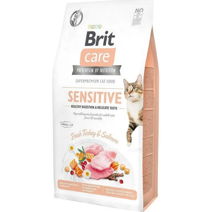 BRIT Care Grain-Free Sensitive Turkey&Salmon - dry cat food - 2 kg - Dry foodDLK-KAS<<<For the catDLK<<<ActionPL