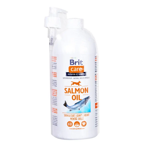 Brit Care Salmon oil 1000ml - Supplements and medicinal preparationsDLP-SPL<<<For the dogDLP<<<ActionPL