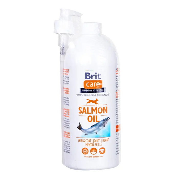 Brit Care Salmon oil 1000ml - Supplements and medicinal preparationsDLP-SPL<<<For the dogDLP<<<ActionPL