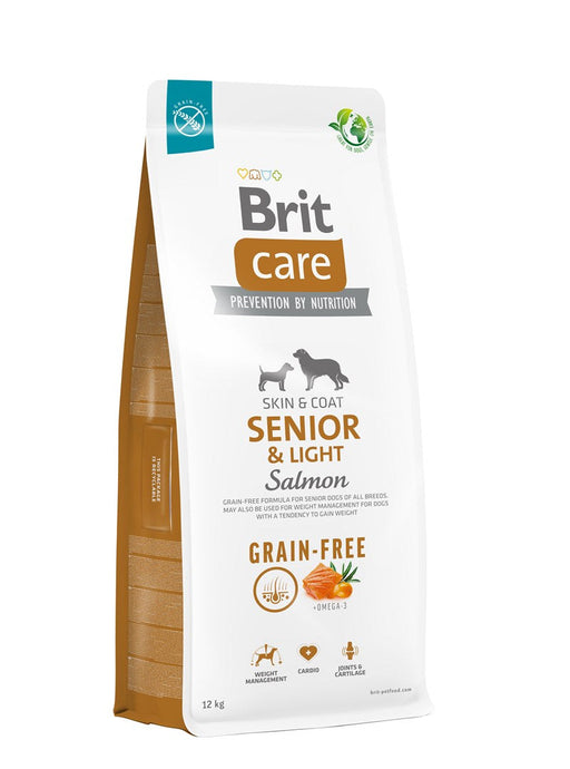 BRIT Care Senior&Light Salmon - dry dog food - 12 kg - Dry foodDLP-KAS<<<For the dogDLP<<<ActionPL