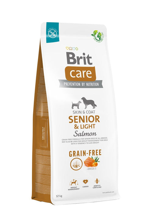 BRIT Care Senior&Light Salmon - dry dog food - 12 kg - Dry foodDLP-KAS<<<For the dogDLP<<<ActionPL
