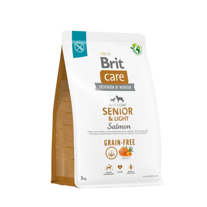 BRIT Care Senior&Light Salmon - dry dog food - 3 kg - Dry foodDLP-KAS<<<For the dogDLP<<<ActionPL