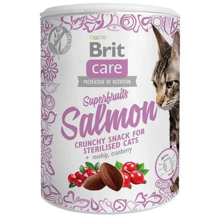 BRIT Care Superfruits Salmon - cat treats - 100 g - DelicaciesDLK-PRZ<<<For the catDLK<<<ActionPL