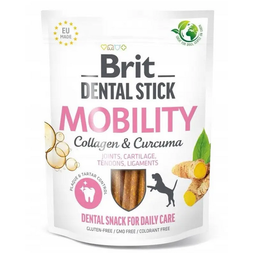 BRIT Dental Stick Mobility Curcum & Collagen - dog treat - 251 g - DelicaciesDLP-PRZ<<<For the dogDLP<<<ActionPL