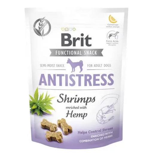 BRIT Functional Snack Antistress Shrimp - Dog treat - 150g - DelicaciesDLP-PRZ<<<For the dogDLP<<<ActionPL