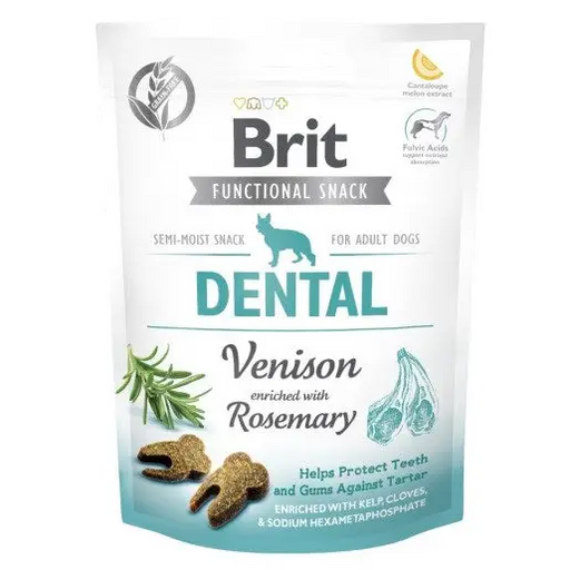 BRIT Functional Snack Dental Venison - Dog treat - 150g - DelicaciesDLP-PRZ<<<For the dogDLP<<<ActionPL