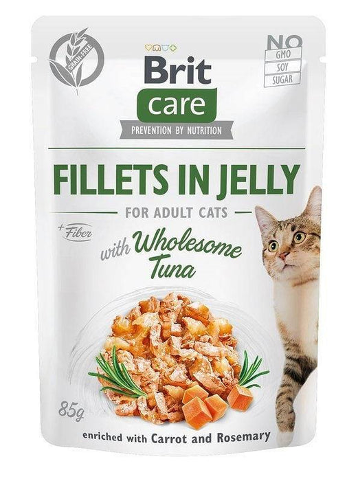 BRIT Care Fillets in Jelly Flavour Box- wet cat food - 12 x 85g