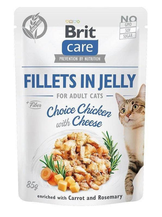 BRIT Care Fillets in Jelly Flavour Box- wet cat food - 12 x 85g