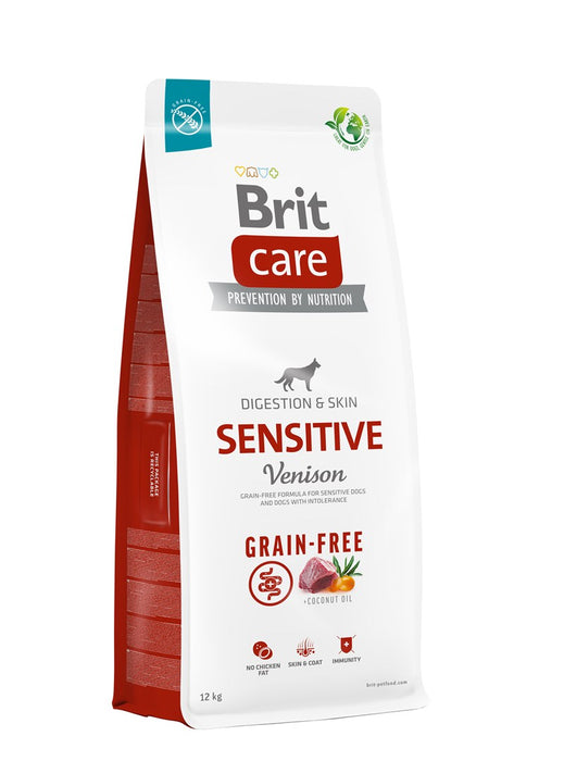 BRIT Care Sensitive Venison - dry dog food - 12 kg