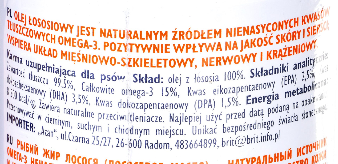 Brit Care Salmon oil 1000ml