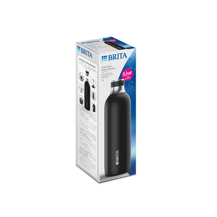 Brita sodaTRIO bottle (1 l; black) - Jars and bottlesWSZ-SIB<<<EquipmentWSZ<<<ActionPL