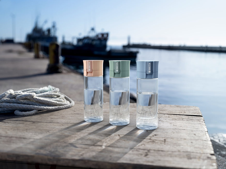 Brita Vital peach 2-disc filter bottle