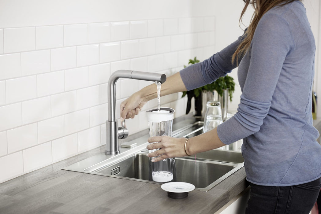 Water Filter Carafe Brita Fill&Serve Mind white & graphite LL CU CE