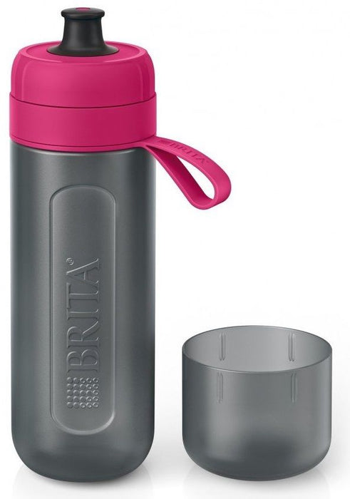 Филтрираща бутилка за вода BRITA - Fill&Go Active, 0.6 l, розова