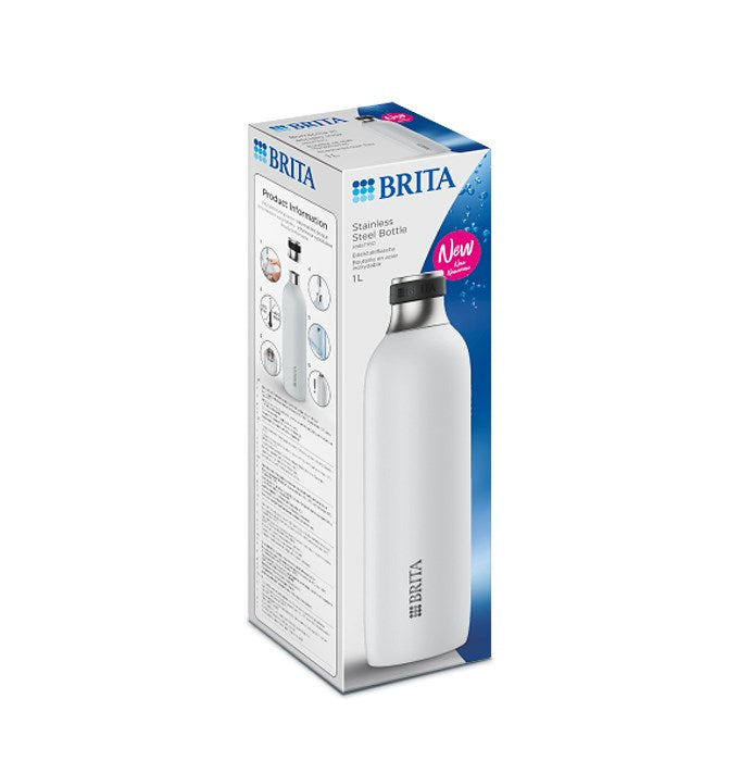 Brita sodaTRIO bottle (1 l; white)