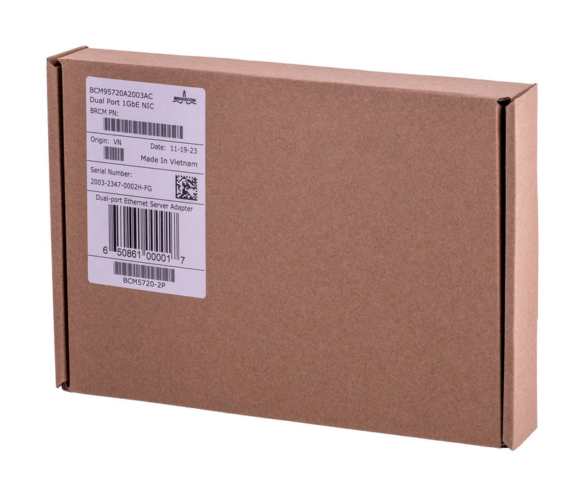 Broadcom BCM5720-2P Internal Ethernet 1000 Mbit/s