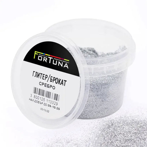BROCADE SILVER 50 G FORTUNA - Декоративни покрития<<<Интериорни бои<<<Бои и лакове<<<Praktiker&&&Декоративни